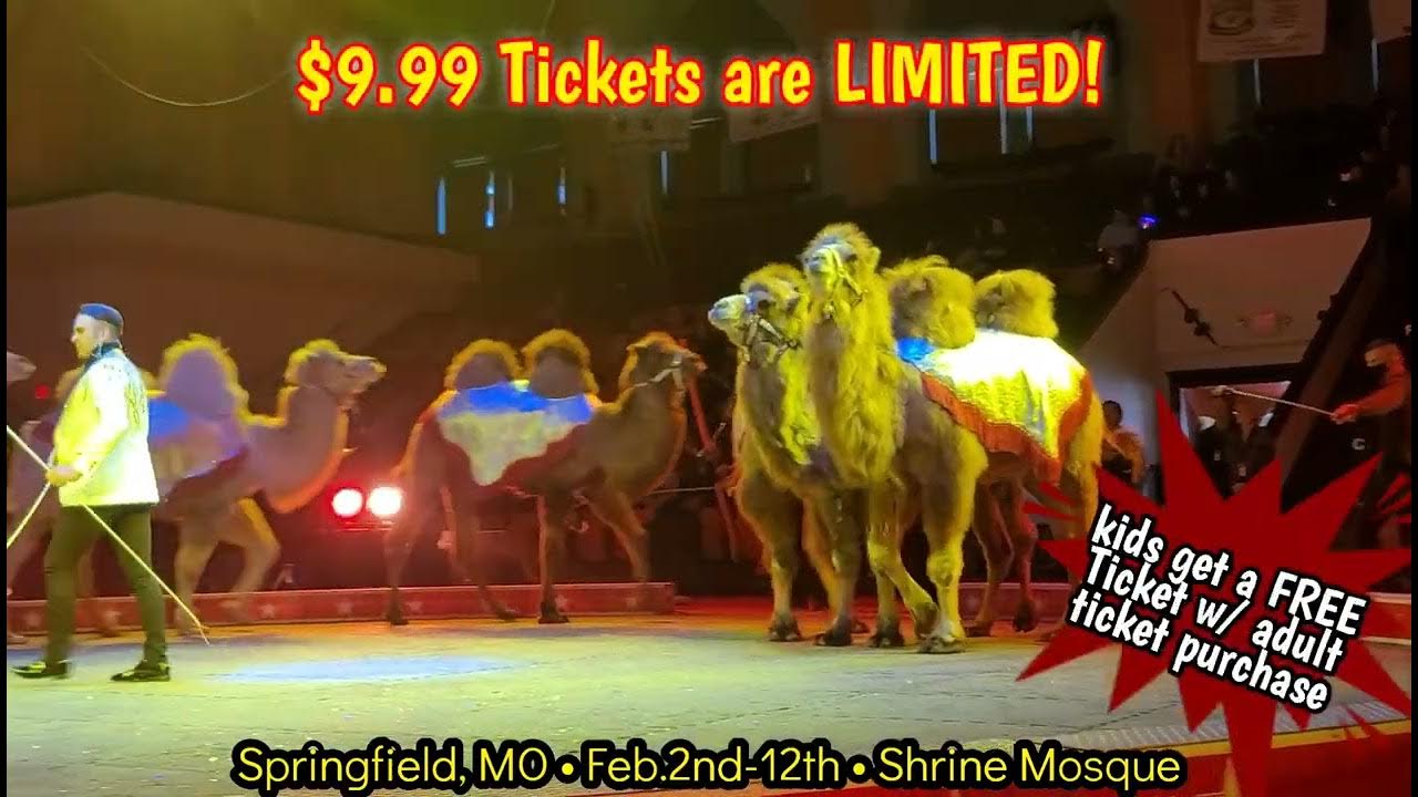 The Shrine Circus Coming to Springfield MO in 2023 YouTube
