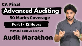 CA Final Audit Marathon | Final Audit Revision | May 25 Sept 25 | Part 1