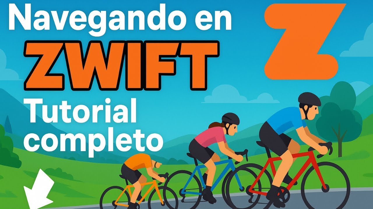 Zwift a fondo // navegando en la app // Tutorial completo en Español 