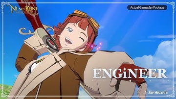 Ni no Kuni  Cross Worlds Engineer Gameplay