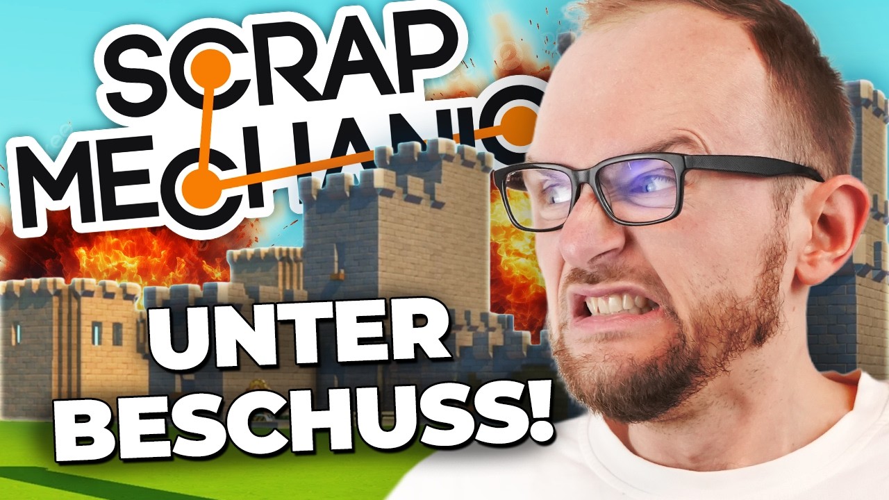 JAY muss sich ANSTRENGEN! | Scrap Mechanic Burgenbattle