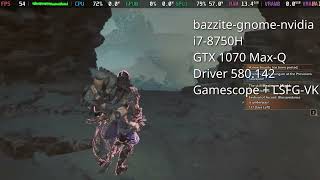 [Linux] Monster Hunter Wilds - GTX 1070 Max-Q - Gamescope/Lossless Scaling