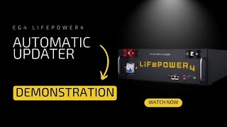 Battery Management: EG4's Newest Firmware for LifePower4 Through The Automatic Updater! 🌟