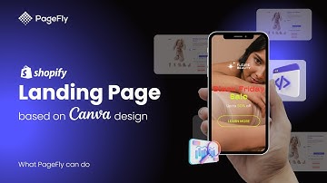 Shopify BFCM Landing Page Design with Canva & PageFly | PageFly Tutorial (Legacy Editor)