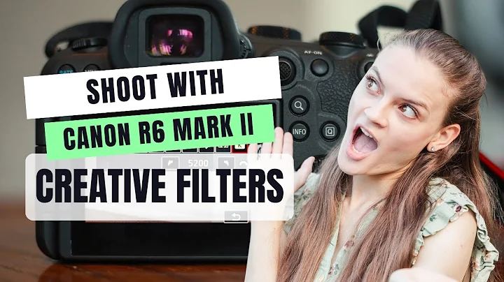 Canon R6 Mark ii Tutorial | Shoot with Creative Filters
