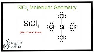 SiCl4 Molecular Geometry (Silicon Tetrachloride)