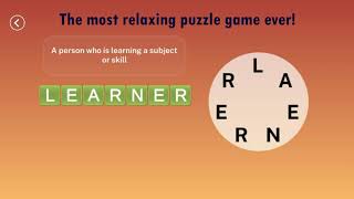 Wordhane - Word Puzzle Game (ORJ, Relaxing, 16:9) screenshot 4