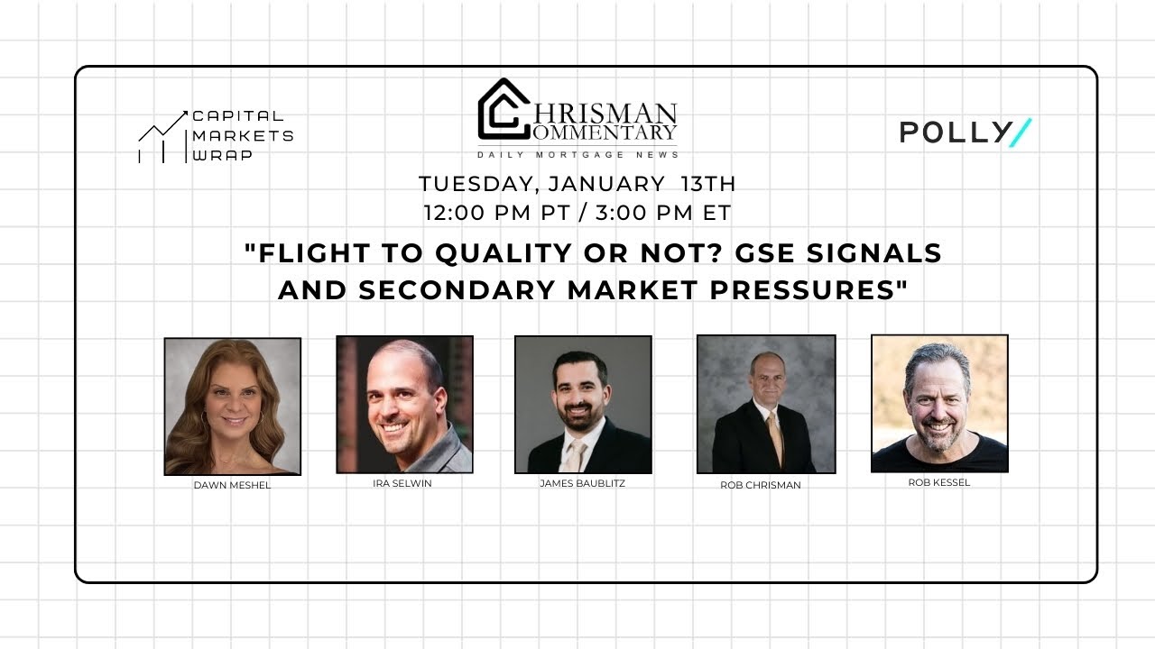 Capital Markets Wrap p/b Polly - Capital Markets Panel on MBS Strategy and Housing Policy
