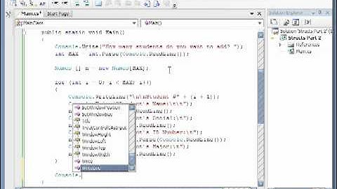 C# Beginner CrashCourse Pt. 2- 03 - Structures Part 2
