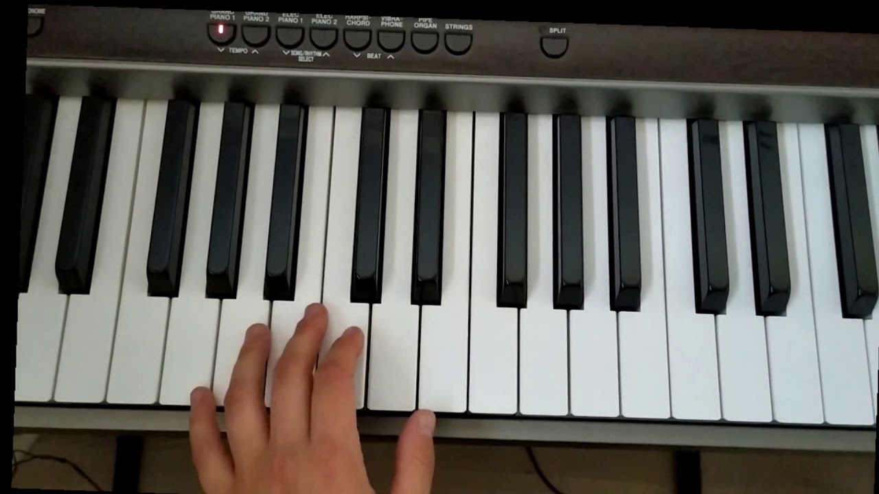Sargento de hierro - Morgan (piano tutorial) - YouTube