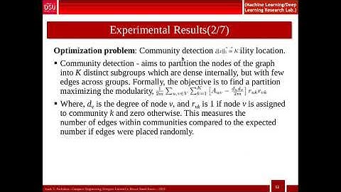 End to End Learning and optimization of graphs