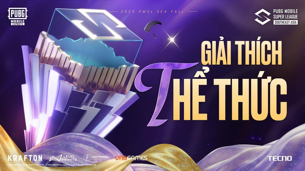 THỂ THỨC THI ĐẤU PMSL SEA FALL | 2025 PMSL SEA FALL | PUBG MOBILE