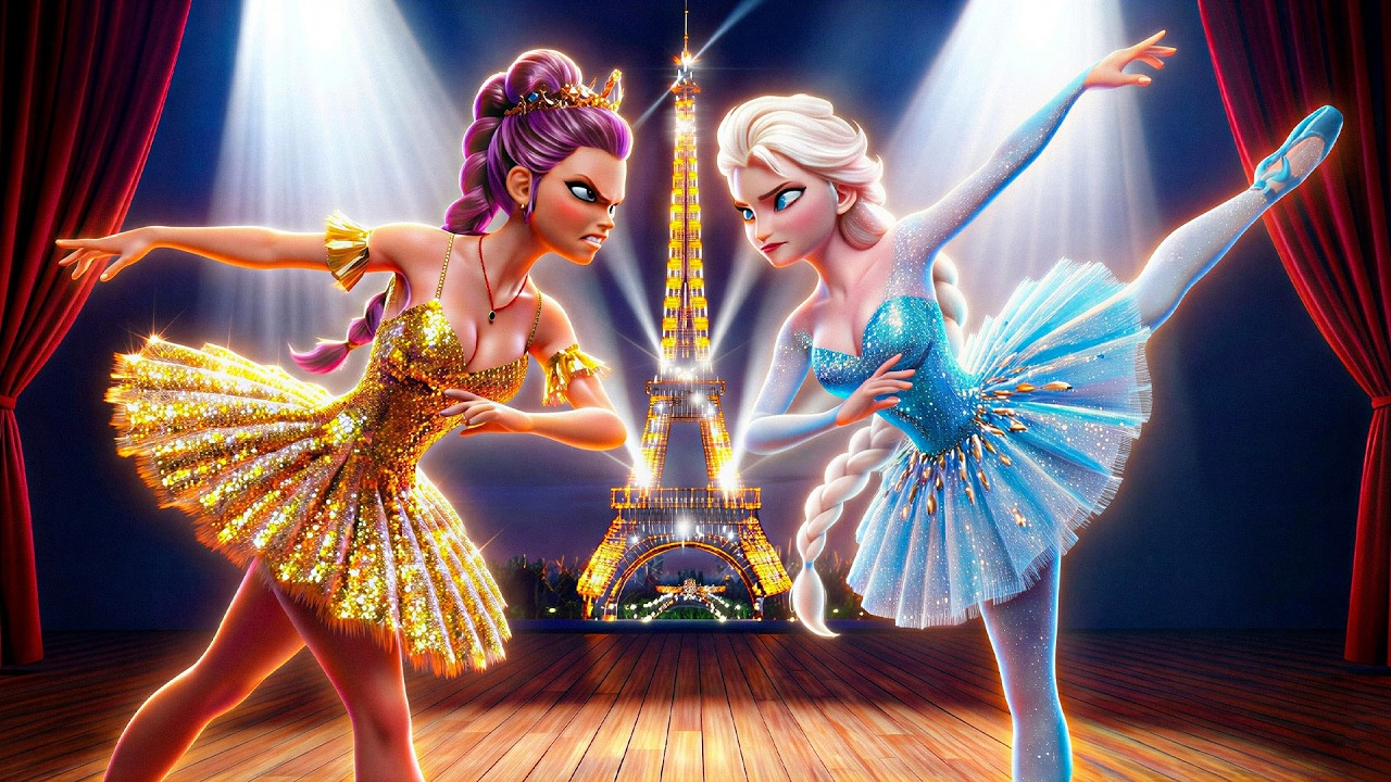 OMG 😱 RUMI GOLD vs ELSA in an EPIC DANCE 💃 | Who Wins? | K-POP Demon Hunters