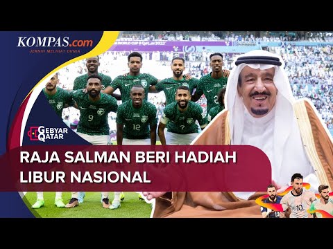 Berhasil Taklukan Argentina, Raja Salman Umumkan Libur Nasional