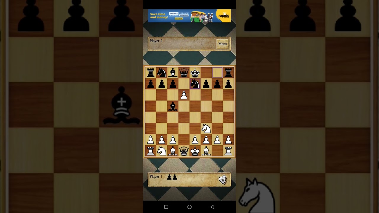 300,000+ People Fell For This Trap🤫| Best chess trap to capture white queen 👑 