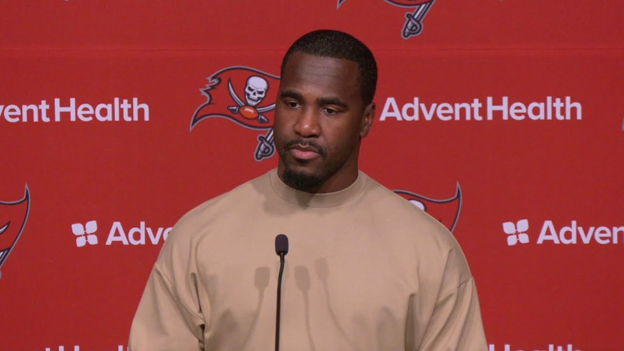 Lavonte David’s ‘Love For The Game’ | Press Conference | Tampa Bay Buccaneers