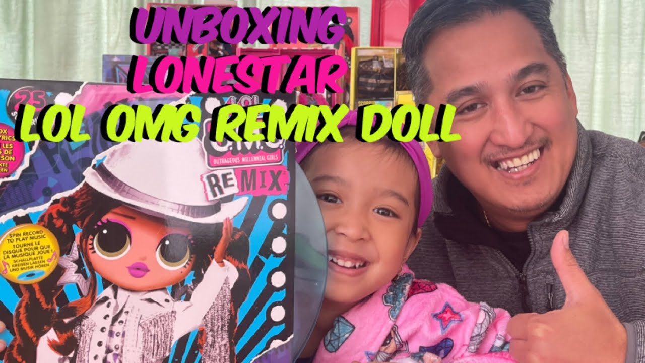 Lonestar LOL Surprise OMG Remix Fashion Doll Unboxing | 25 surprises