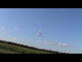 Teetering head gyrocopter with  aerobalsa rotor blades