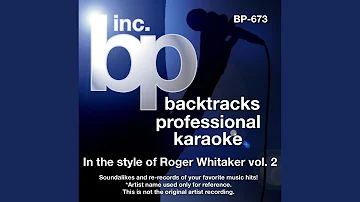 I Don't Believe In If Anymore (Karaoke Lead Vocal Demo) (In the Style of Roger Whittaker)