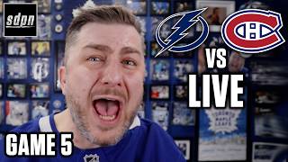 Montreal Canadiens vs Tampa Bay Lightning GAME 5 LIVE w/ Steve Dangle