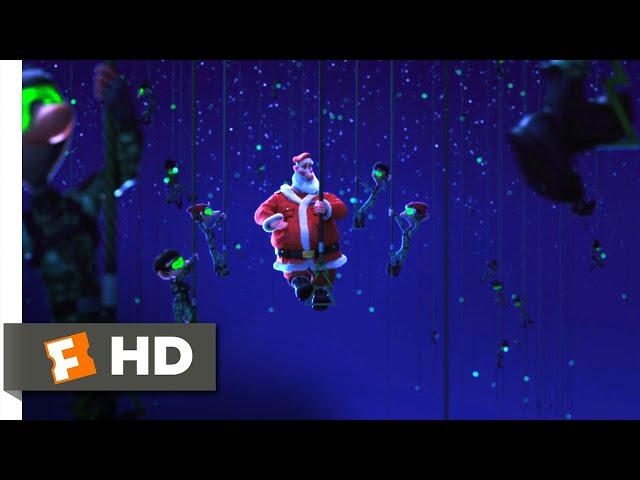 Arthur's Christmas - Santa & The Elves Deliver Gifts