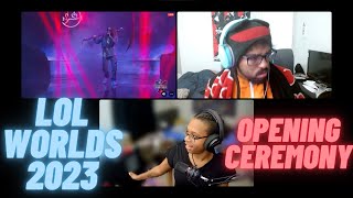 League of Legends World 2023 Opening Ceremony | REACTION