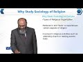 SOC614 Sociology of Religion Lecture No 19