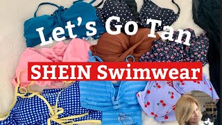 SHEIN Swimwear - Lets Go Tan  - Earn Your Summer Badge