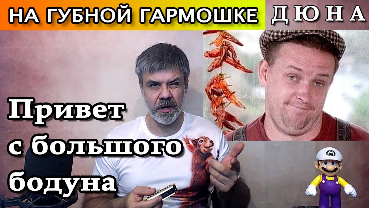 Привет с большого бодуна на губной гармошке