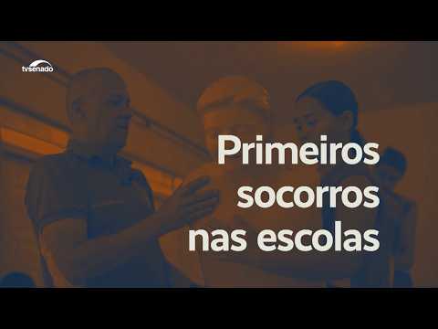 Primeiros socorros: estudantes podem aprender noções básicas