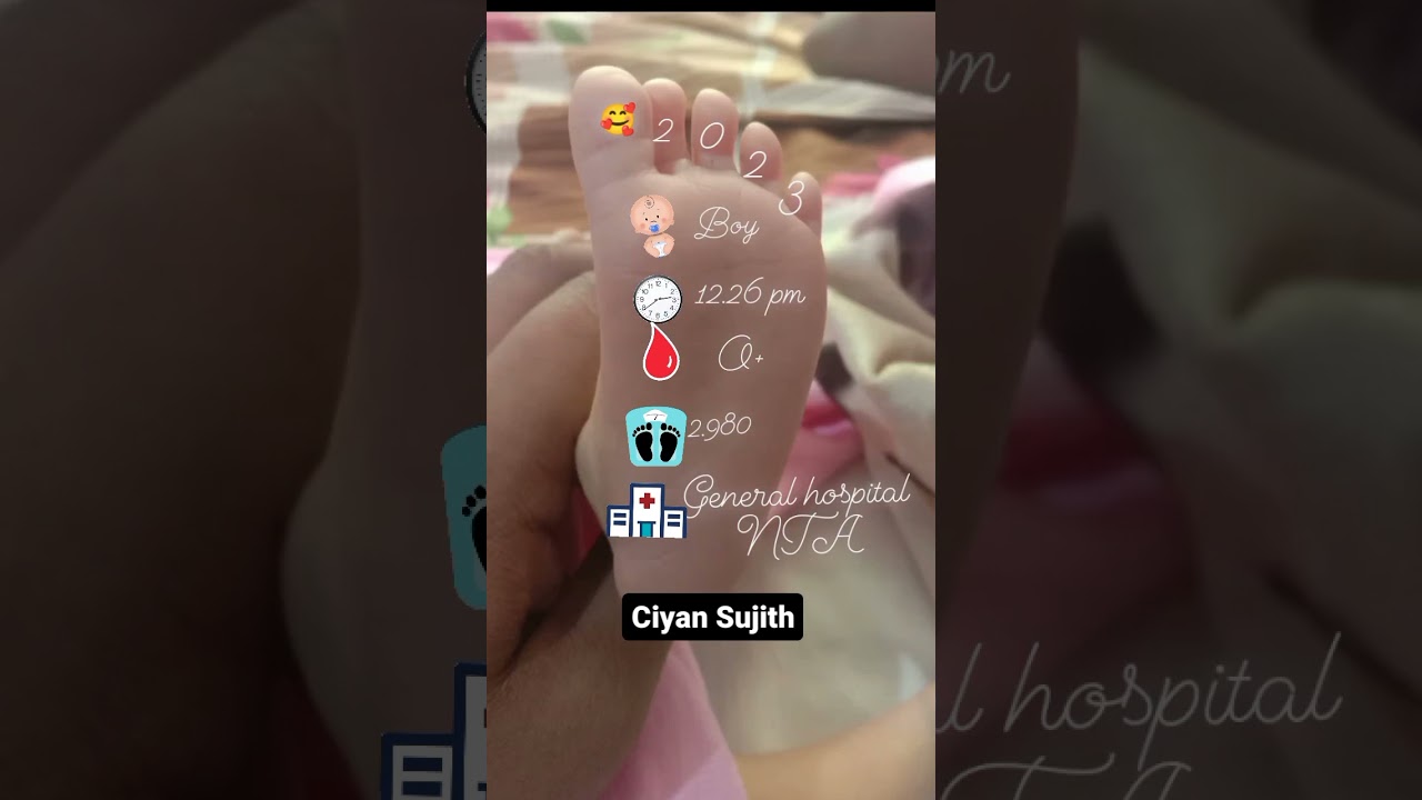 It's a baby boy his name is Ciyan Sujith 🥰😘😍