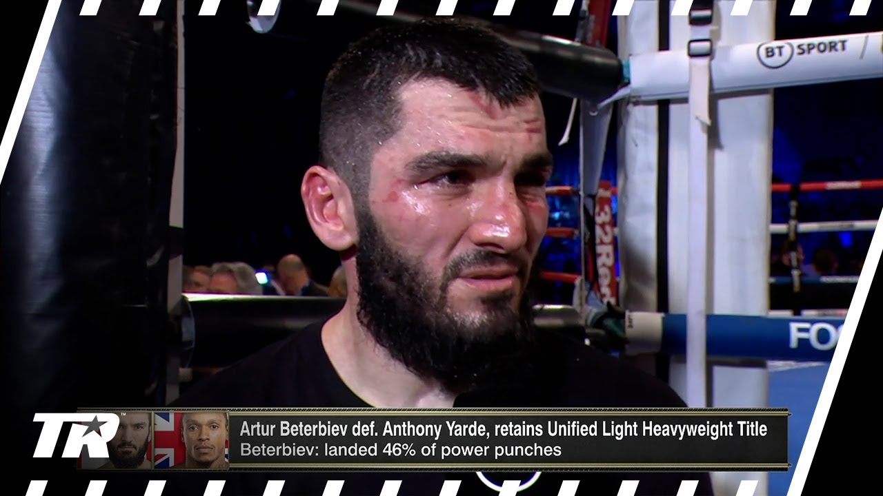 Artur Beterbiev Reacts to 19th Straight KO Win Over Yarde, Wants Bivol Next POST FIGHT INTERVIEW