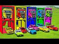 TRANSPORTING ALL POLICE CARS and AMBULANCE EMERGENCY VEHICLES WITH MERCEDES POLICE TRUCKS! FS22