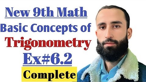 Trigonometric Ratios | Class 9 Maths | Ch#6 | Full Concept + Examples| start from zero
