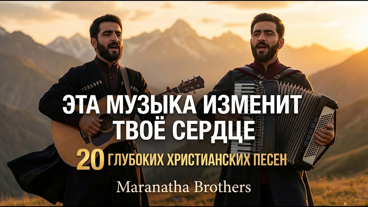 ЭТА МУЗЫКА ИЗМЕНИТ ТВОЁ СЕРДЦЕ — 20 христианских песен — Maranatha Brothers