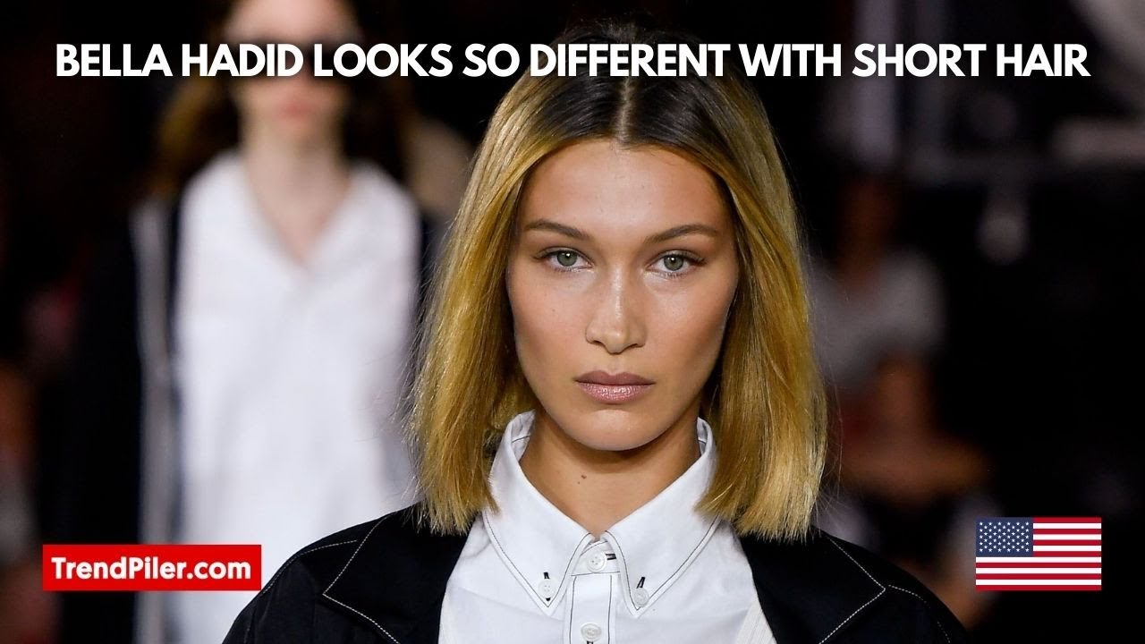 Bella Hadid Looks So Different with Short Hair