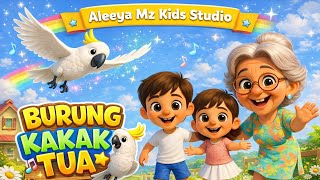Burung Kakak Tua 🦜 | Lagu Anak Populer 3D Ceria | Nurshary Rhymes