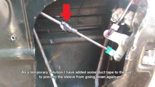 Fixing stuck door - 97 Wrangler TJ