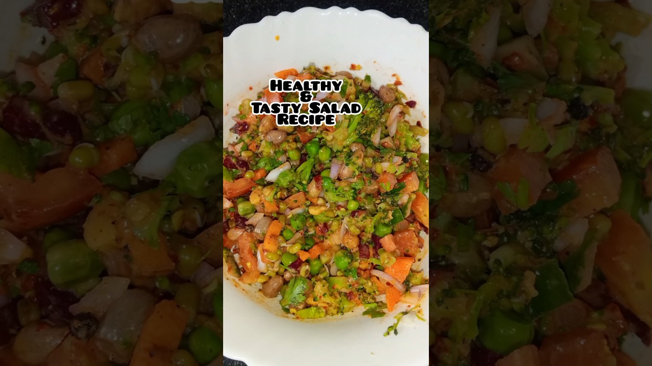 Sunday Special Breakfast Recipe|Tasty & Healthy Salad Recipe| 
