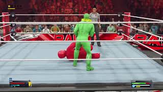 WWE 2K23, 2-13-24, Elmo vs Kermit The Frog