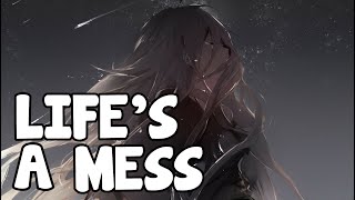 『Nightcore』Life's A Mess  -  Juice WRLD ft. Halsey ♡ (Lyrics)