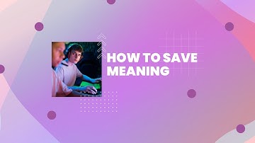 How to save meaning