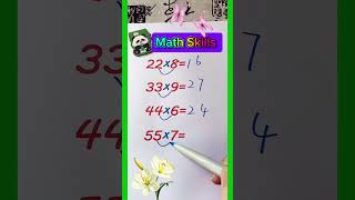 Full Boost your math skills in seconds ✨💯😃💥😃#maths  #mathematics #multiplication #education #foryou Update