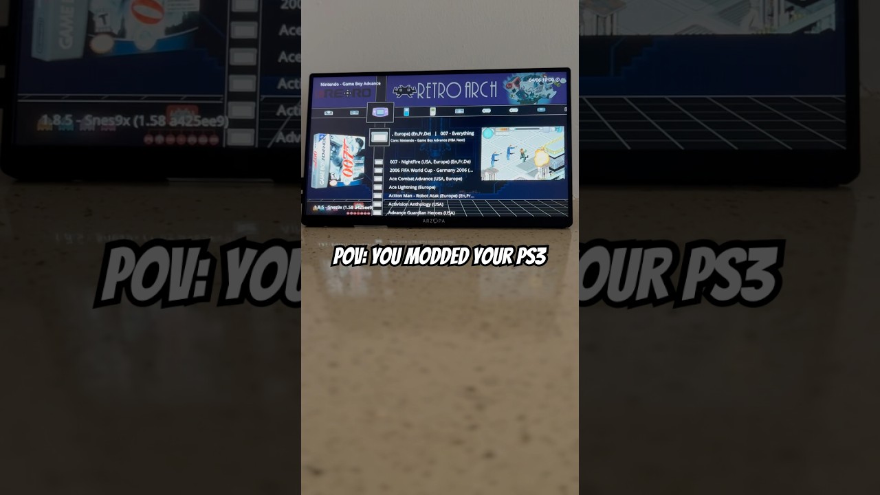 POV: You Modded Your PS3 