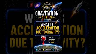 What is Acceleration Due to Gravity? 🌍| Explained in Short |  #NCERT #Physics #ClassXI #Gravitation