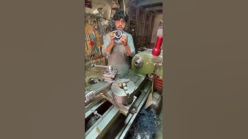 Lathe Machine Chuck Replacement In Easy Way #shortvideos #machinary #machinelearing