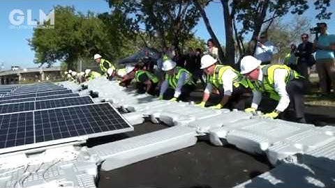First-Ever Airport Floating Solar/Installed by FPL & Miami-Dade at Miami