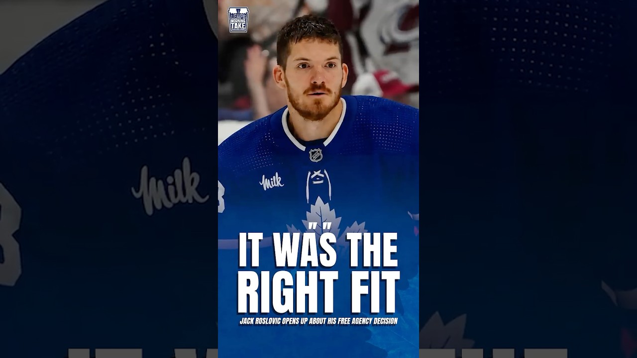 What Sold Jack Roslovic on the Maple Leafs?