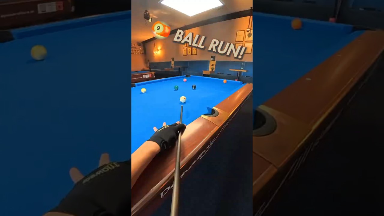 POV 9ball run #billiards #pool #nineball