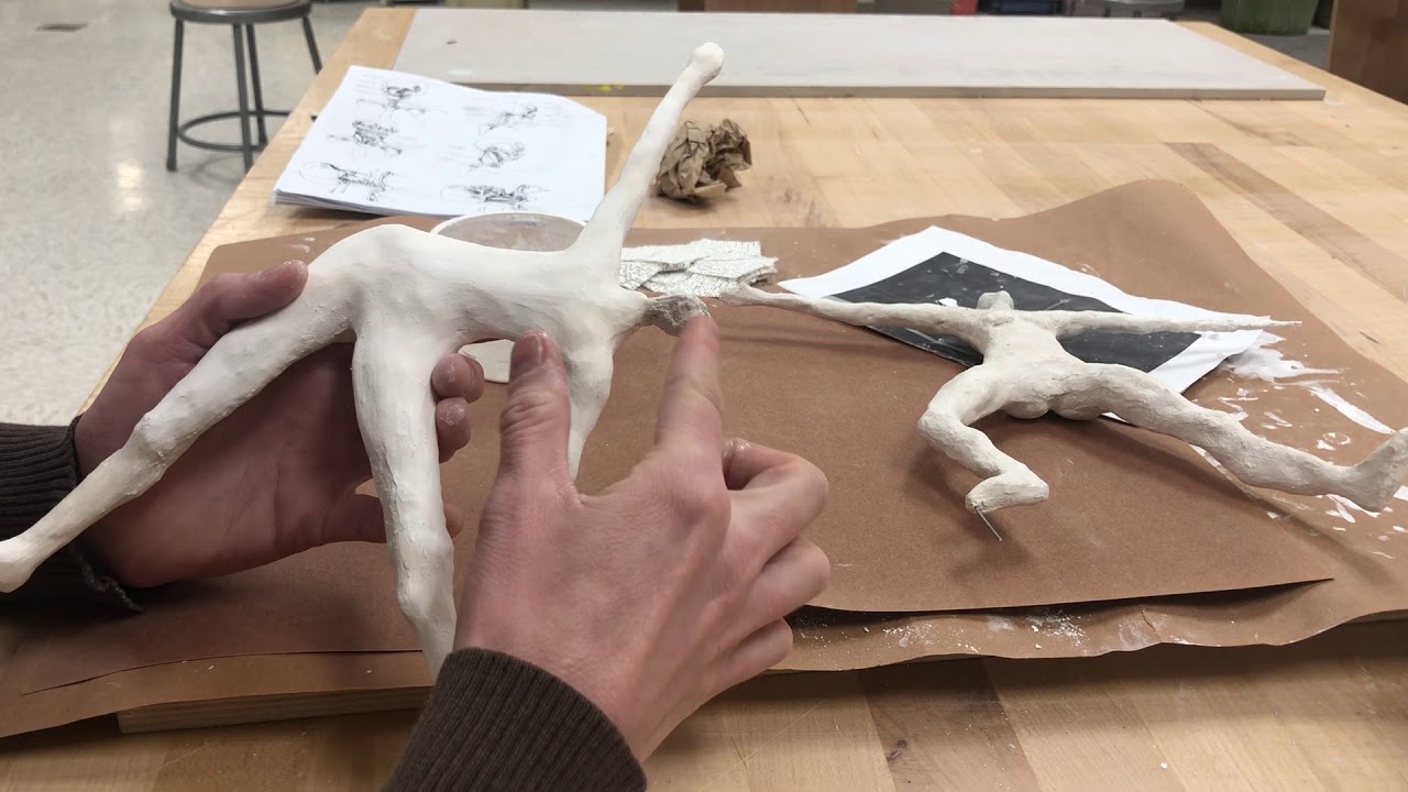 Modeling the Head with Plaster Cloth